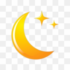 Earth Clipart Transparent Png - Half Moon With Stars Png,Earth Clipart Transparent Background