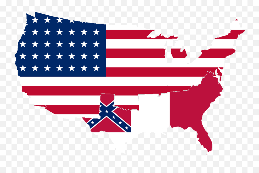 United And Confederate States - Gay Marriage Legal In The Us Png,Confederate Flag Png