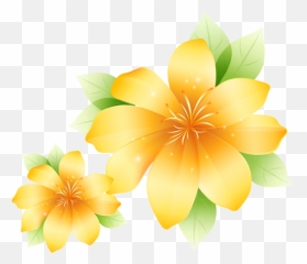 Yellow Flower Clipart Free Download Art - WebComicmsNet Flowers png