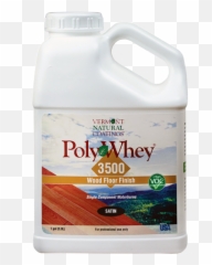 3500 Wood Floor Finish Polywhey Nontoxic Vermont Natural - Coatings png