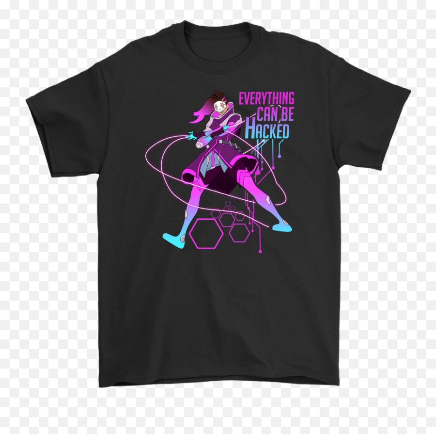 Everything Can Be Hacked Los Muertos Sombra Overwatch Shirts - Oakland Raiders Venom Png,Sombra Skull Png