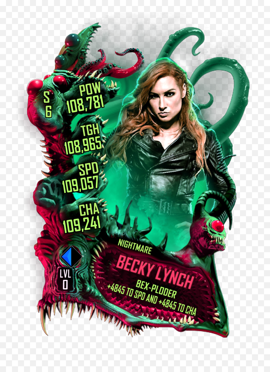 Wwesc S6 Becky Lynch Nightmare - King Corbin Wwe Supercard Png,Nightmare Png