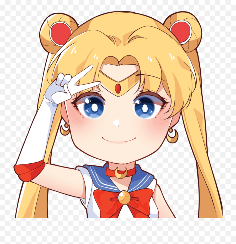 Sailor Moon Chibi - Sailor Moon Peekers Png,Sailor Moon Png