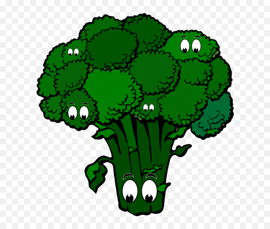 Clipart Cooked - Broccoli Cartoon Png,Brocoli Png