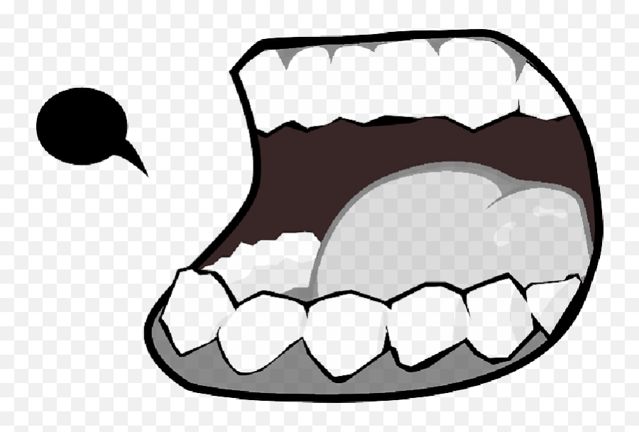Download Open Angry Cartoon Lips Big Free Mouth Funny - Cartoon Mouth Yelling Png,Cartoon Lips Png