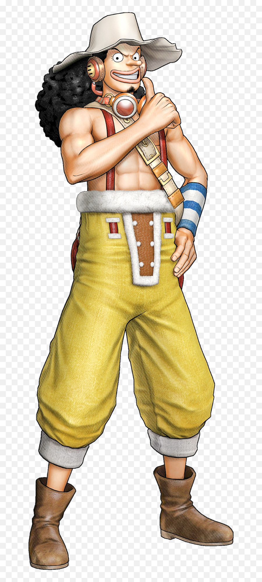 Download Usopp Warriors One Joint Costume Piece Pirate Hq - One Piece Pirate Warriors 4 Usopp Png,Pirate Png