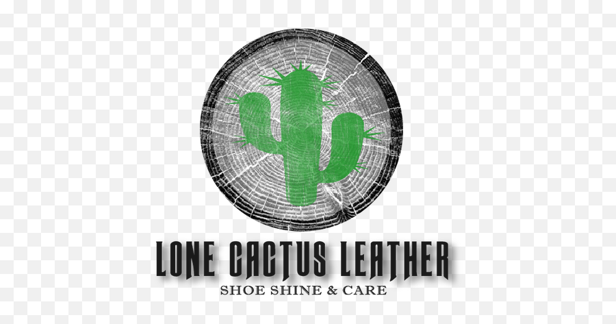 Send Us Your Shoes - Lone Cactus Leather Shoe Shine And Care Graphic Design Png,Cactus Logo