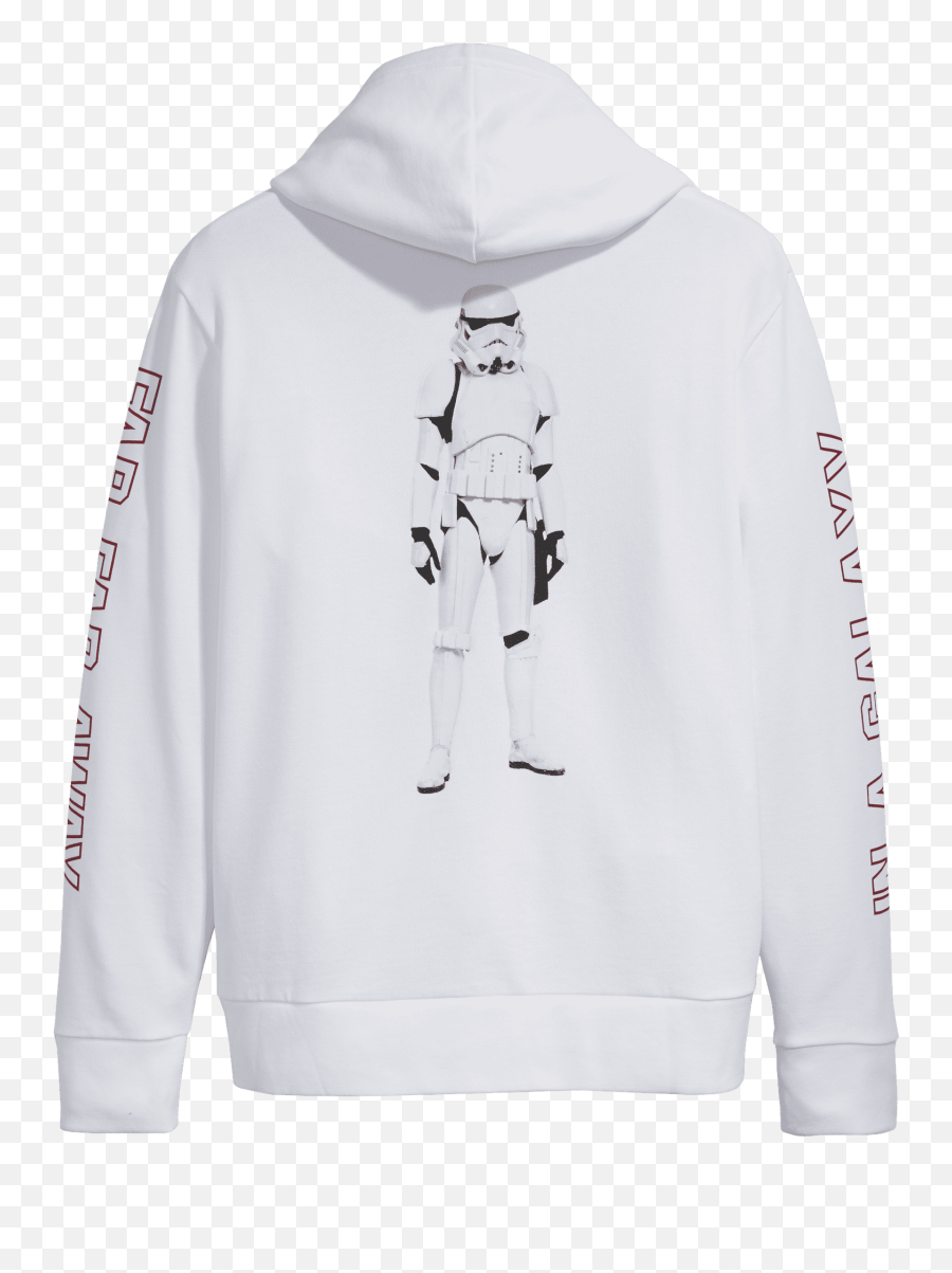 Leviu0027s X Star Wars Storm Trooper White Hoodie This - X Star Wars Stormtrooper Sweater Png,Storm Trooper Png