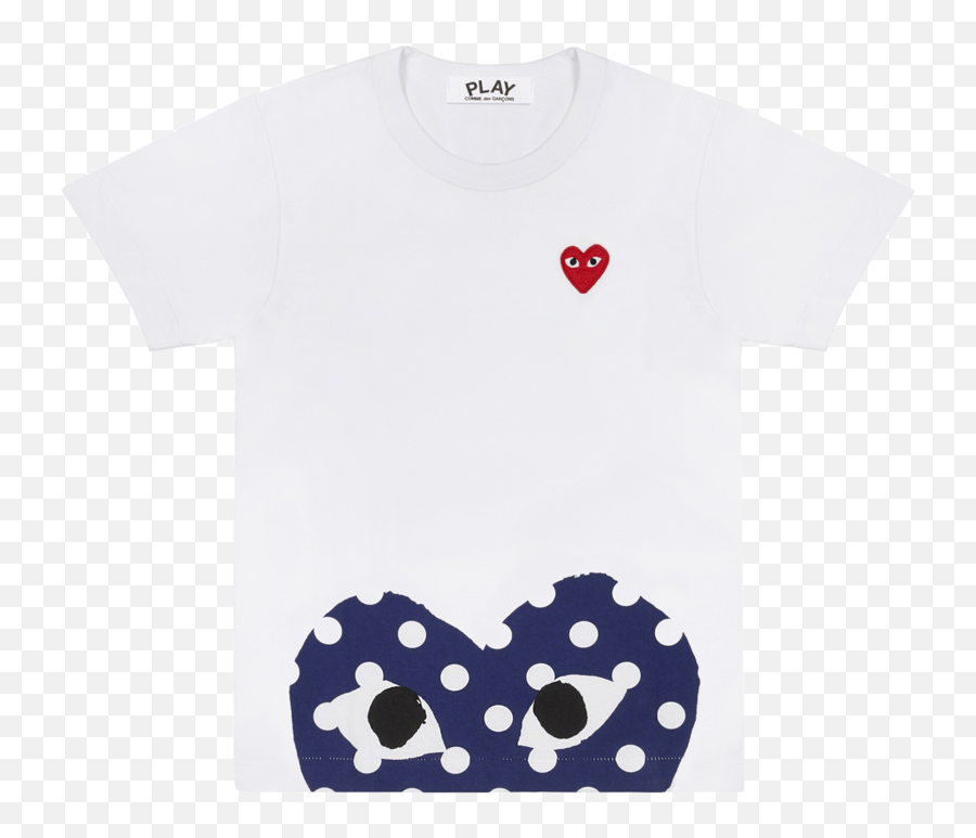 Red Bape Heart Feugo Eyes Hype Hyped Hypebeast - Clip Art Comme Des Garcons Navy Polka Dot Png,Hypebeast Png