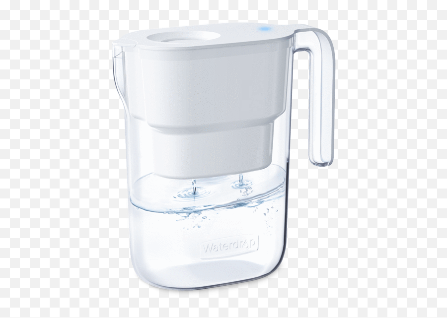 De - Lovely 5cup Water Filter Pitcher White Water Filter Png,Cup Of Water Png