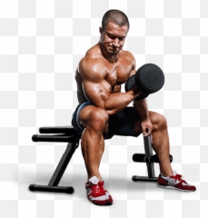 Homepage - Man With Dumbbell Png,Gym Png