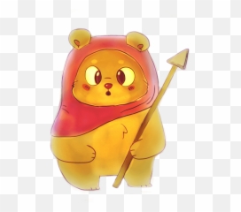 Cute Ewok Wallpapers - Wallpaper Cave Ursinho Pooh No Filtro Png,Ewok Png