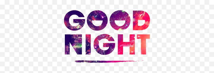 Download Good Night Png File Hq - Good Night Word Png,Good Night Logo