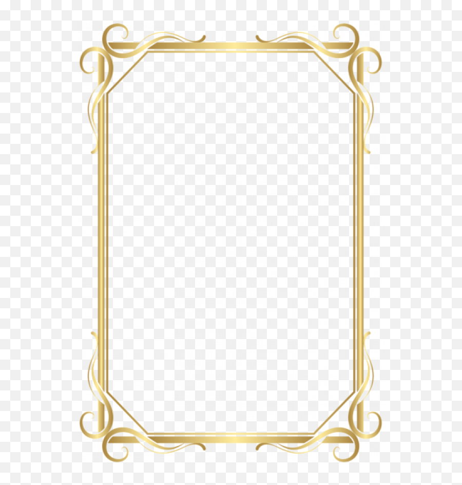 Png Images Vector Psd Clipart - Frame Border Transparent Background,Gold Border Transparent