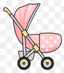 Baby Stroller Png High - Baby Crib Clipart,Stroller Png