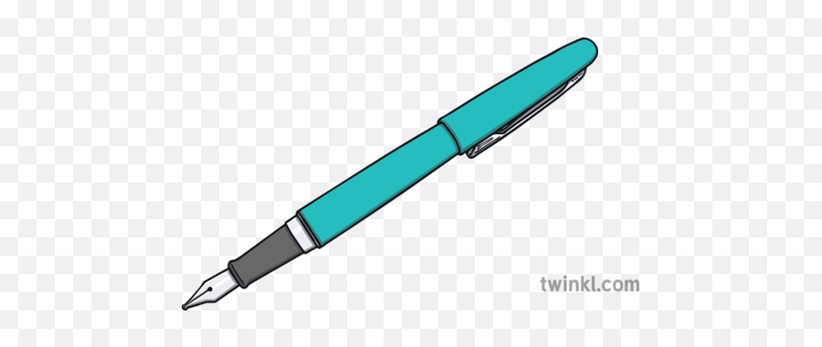 Fountain Pen Ink Nib Writing Ks1 1 - Twinkl Pen Png,Ink Pen Png