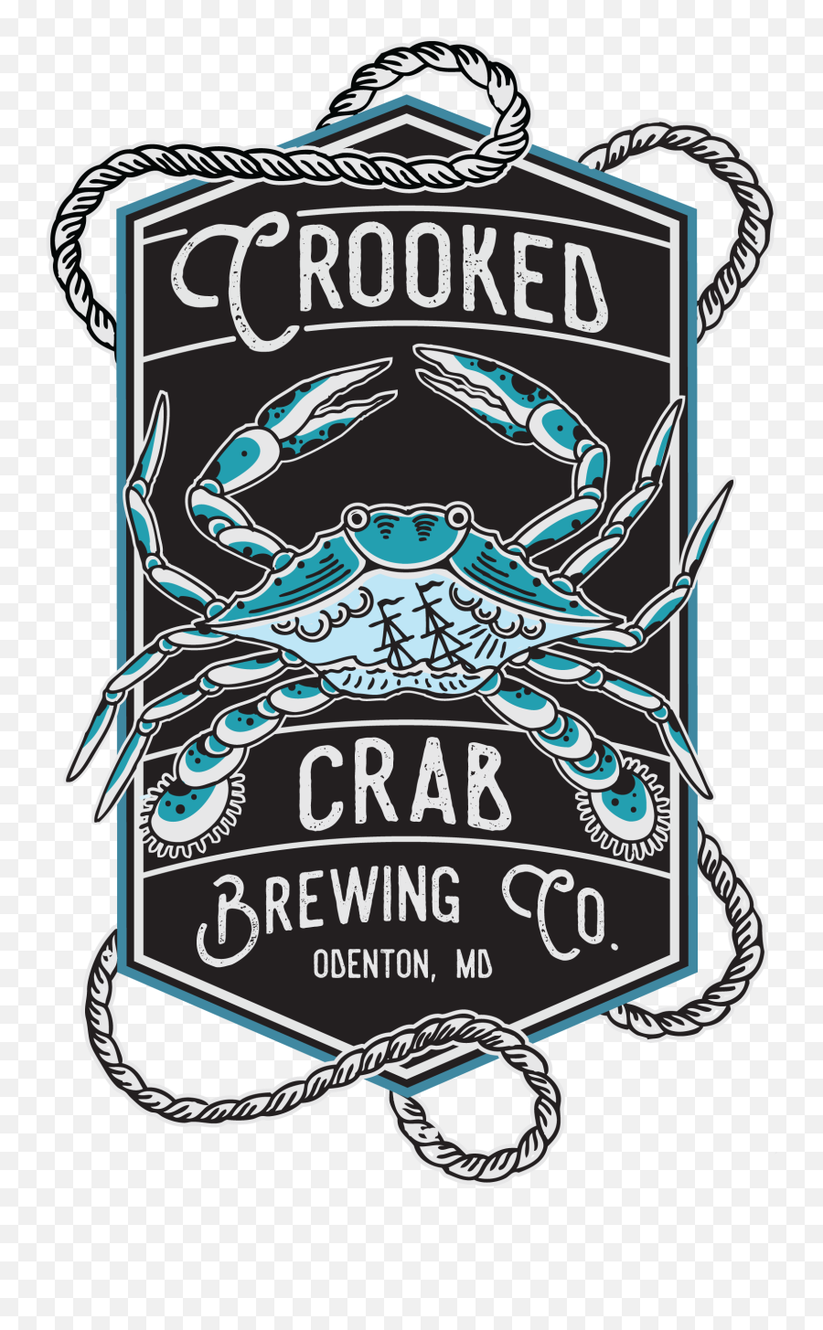 Crooked Crab Brewing Co - Chesapeake Blue Crab Png,Knife Party Logo