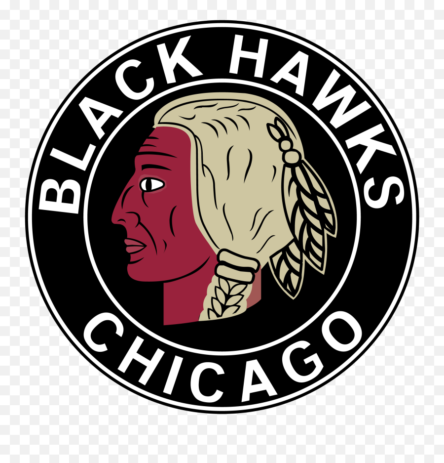 Download Chicago Blackhawks Logo Old - Chicago Blackhawks Logo History Png,Chicago Blackhawks Logo Png