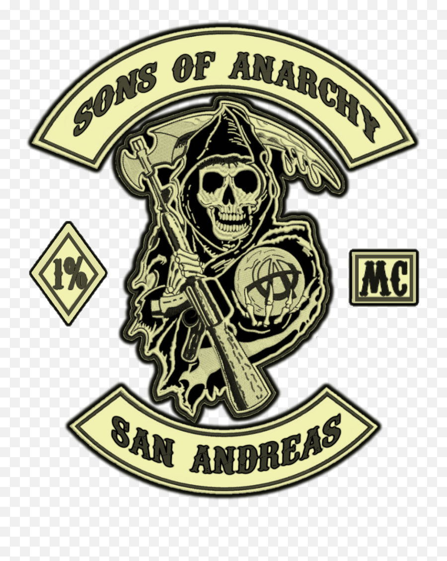 Soa Patch - Badge Sons Of Anarchy Png,Sons Of Anarchy California Logo