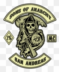 Sons Of The American Legion Logo - Blue Spaders Png,Sons Of Anarchy ...