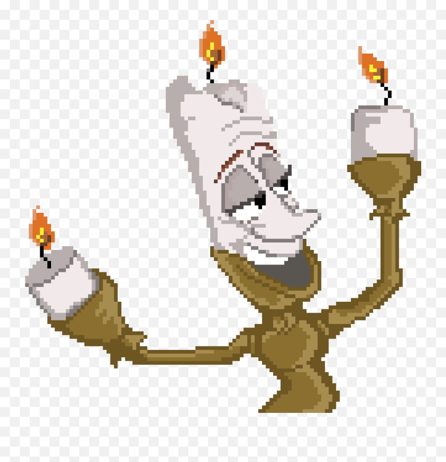 Pixelart - Fictional Character Png,Be Our Guest Png