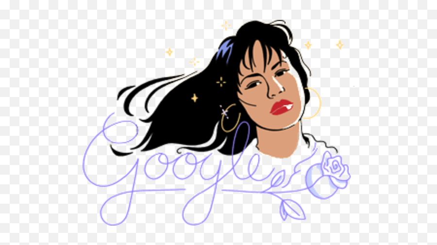Selena Quintanilla - Google Doodle Art Project Png,Selena Quintanilla Png