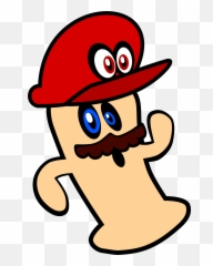 Download Hd Cappy Possessing Kirby - Nintendo Fictional Character Png,Cappy Png