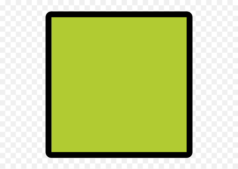 Green Square Emoji Clipart Free Download Transparent Png - Green Square Symbol,Green Rectangle Png