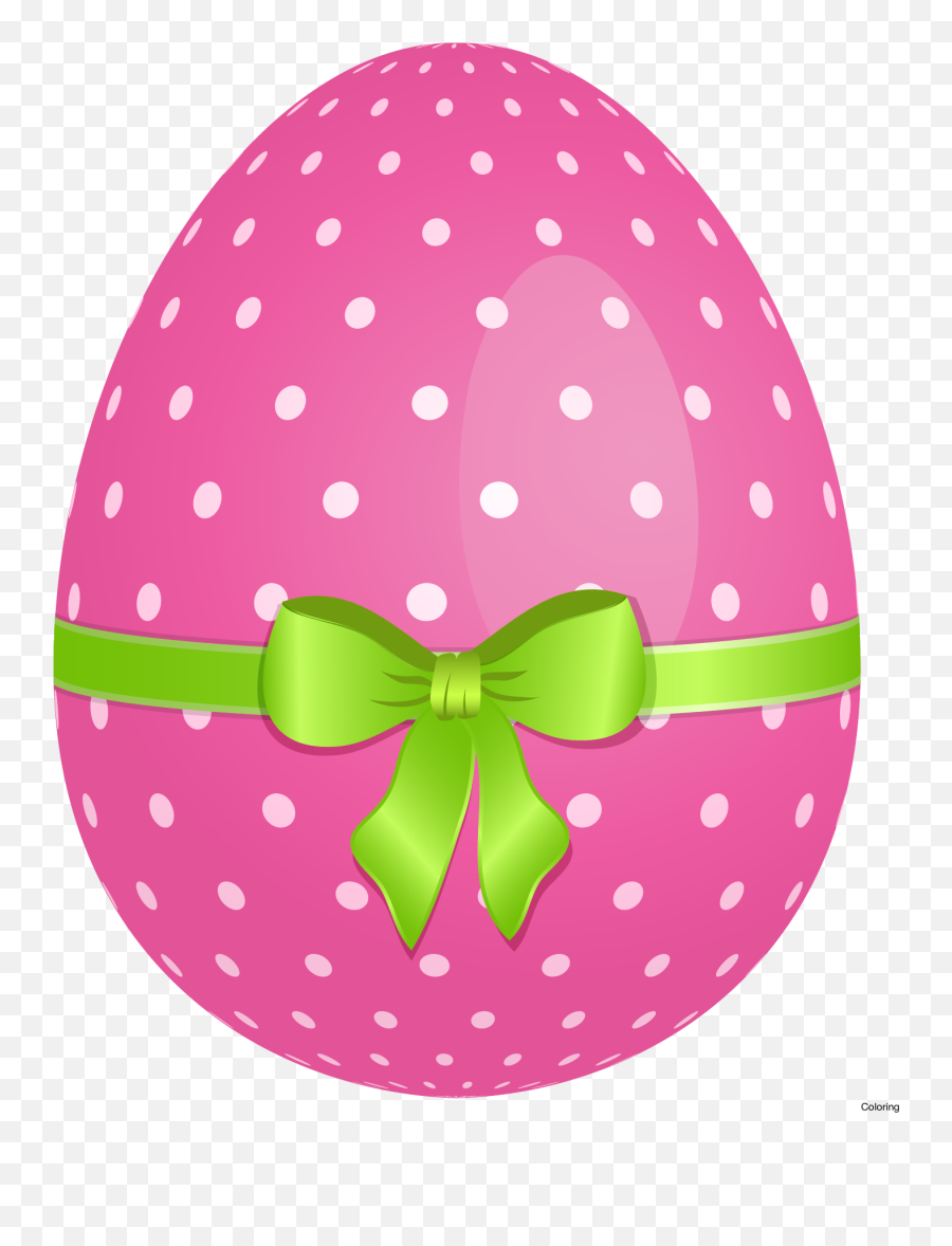 Egg Clipart Transparent Background - Easter Egg Png Free Easter Eggs Cliparts,Polka Dot Background Png