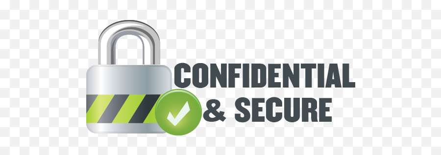Download Secure Confidential - Security Full Size Png Confidential And Secure,Confidential Png