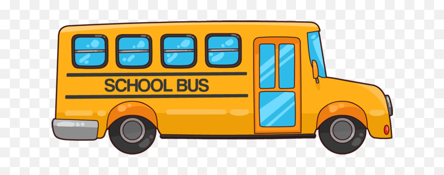 Roe 9 - School Bus Png Clipart,School Bus Transparent