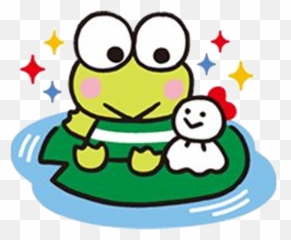 Transparent Frog And Sanrio - Kero Keroppi png