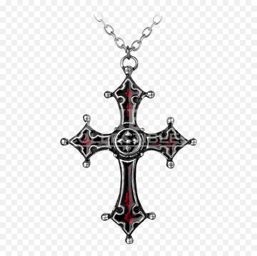 Download Noctis Cross Pendant - Gothic Cross Chains Png,Gothic Cross Png