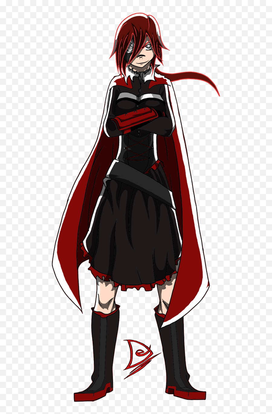 Download 328 Kb Png - Rwby Ruby Rose Older Full Size Png Rwby Ruby One Eyed,Rwby Png