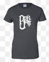 Pearl Jam Logo G200l Gildan Ladies 100 - Funny School Band T Shirts Png,Pearl Jam Logo