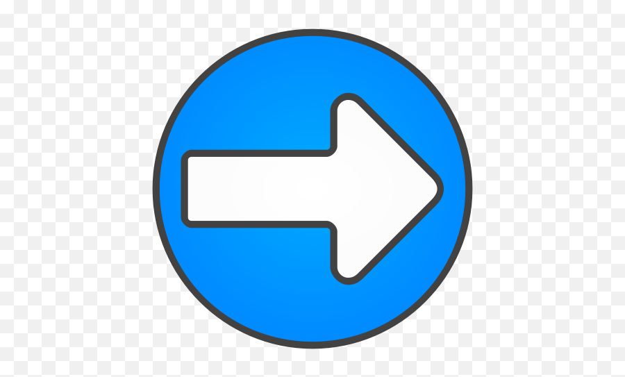 Right Circle Arrow Icon - Vertical Png,Blue Circle Arrow Icon