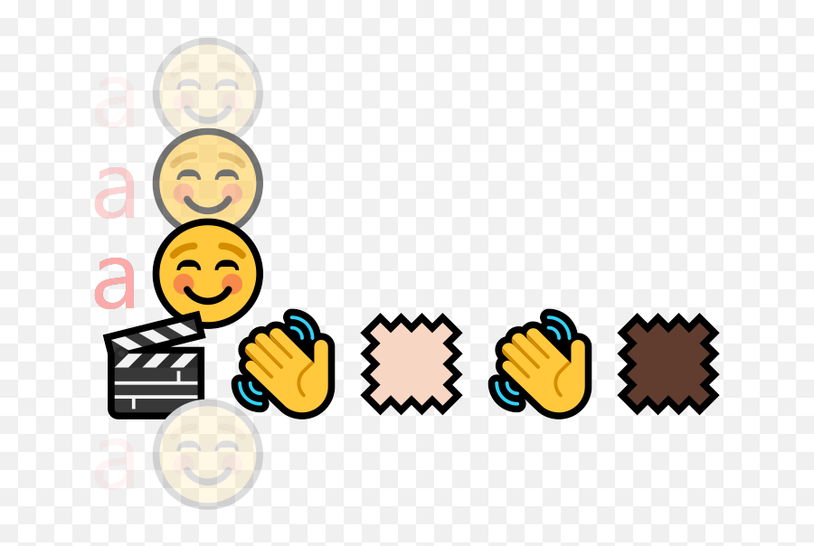 How To Put Skin - Toned Emojis Black Thumbs Up White Thumbs Happy Png,Emoji Icon Answers Level 48
