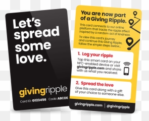 Giving Ripple Itu0027s Cool To Be Kind - Back png