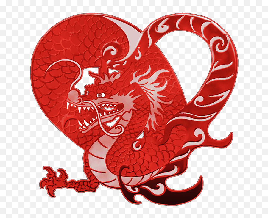 Great Pictures Of Cool Dragons - Heart Dragon Png,Red Dragon Png