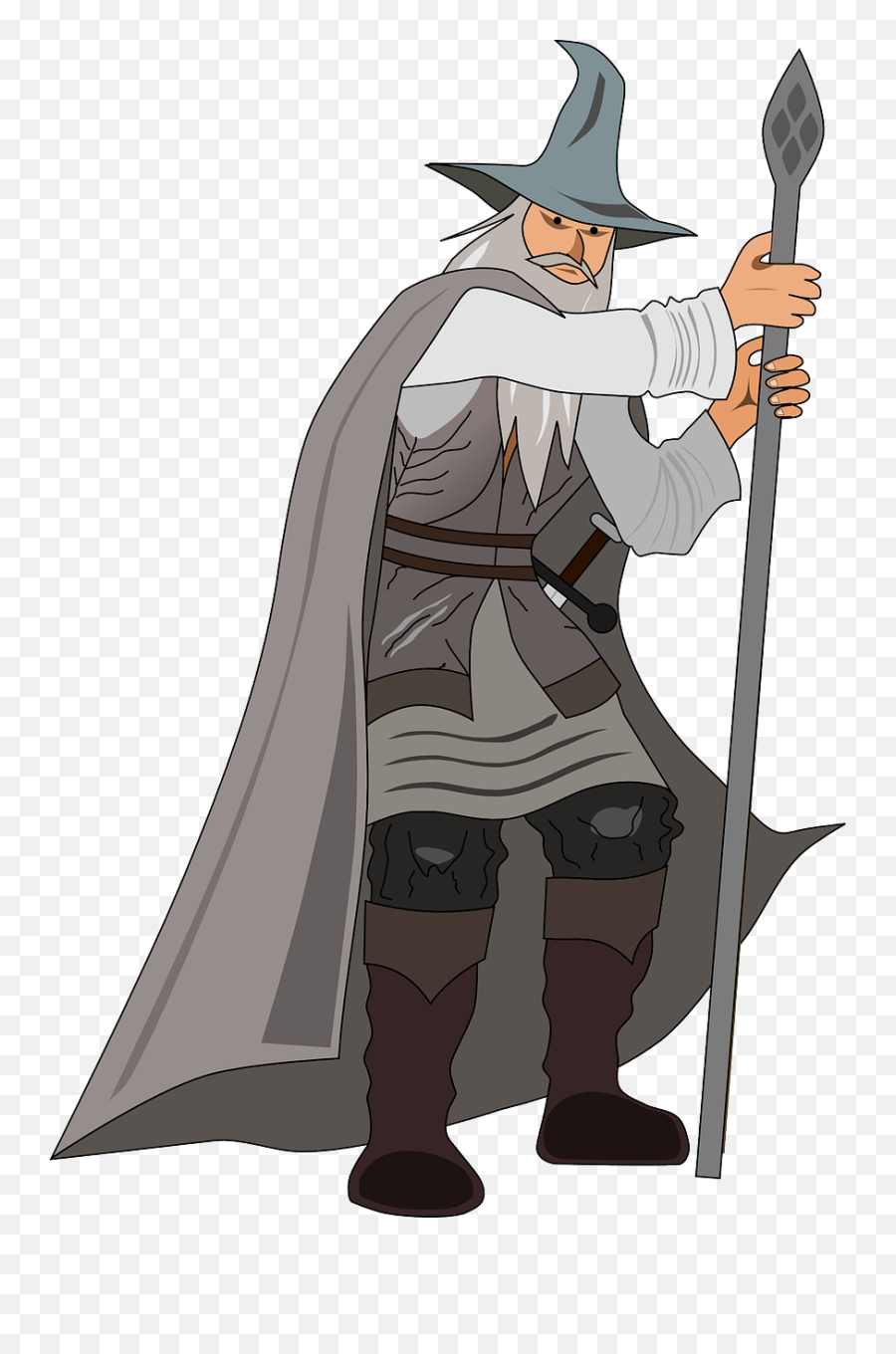 Wizard Gray Magician - Math Sorcerer Png,Sorcerer Png