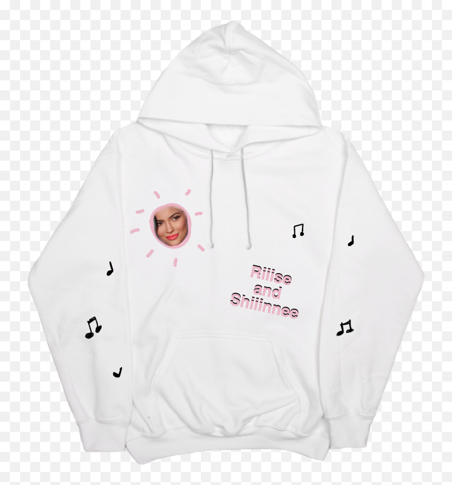 Rise And Shine Hoodie - White 50 Approx Kyliejennershopcom Kylie Jenner Png,Kylie Jenner Transparent