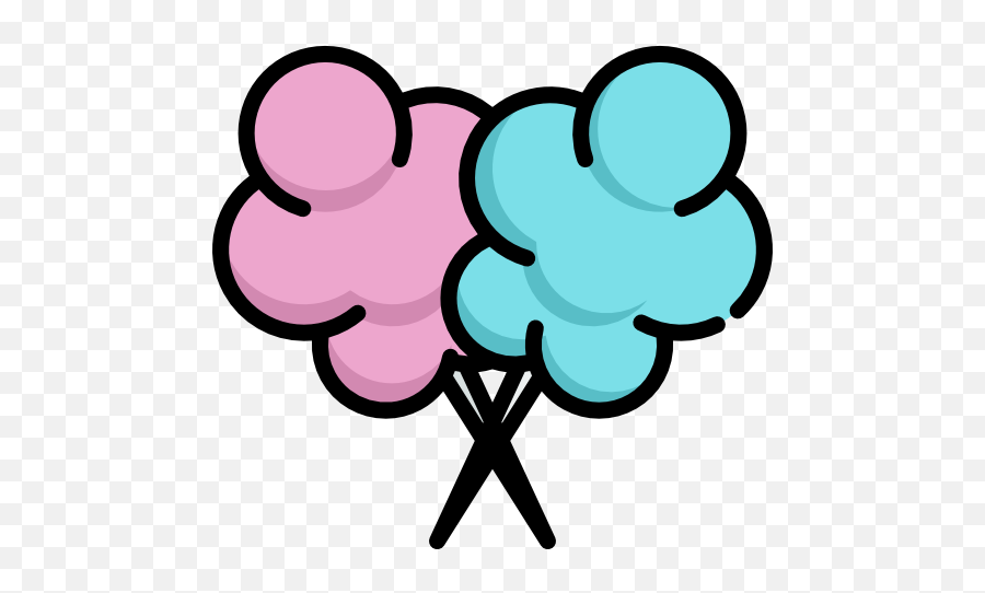 Cotton Candy - Free Food Icons Png,Candy Icon