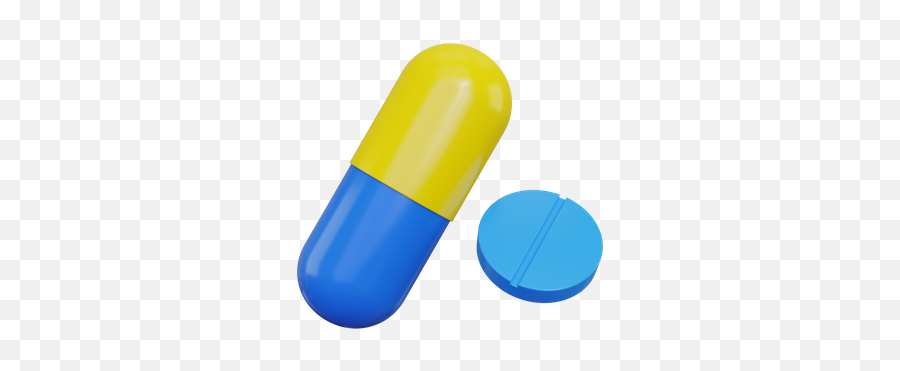 Premium Pills 3d Illustration Download In Png Obj Or Blend Dr Mario Icon