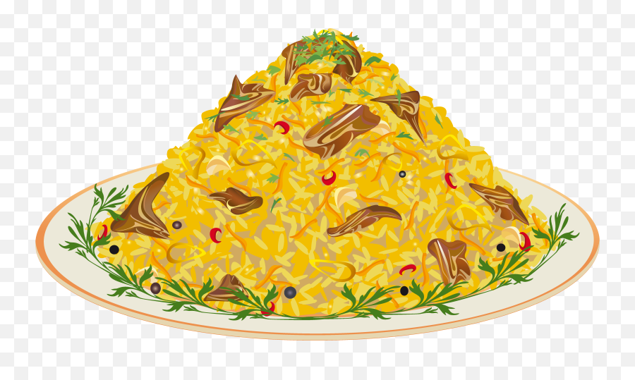 Dishes Clipart Pile - Biryani Clipart Png,Dishes Png
