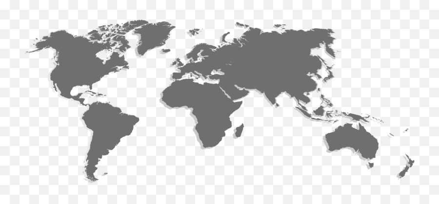 Download World Map Showing All Areas Png Transparent Background