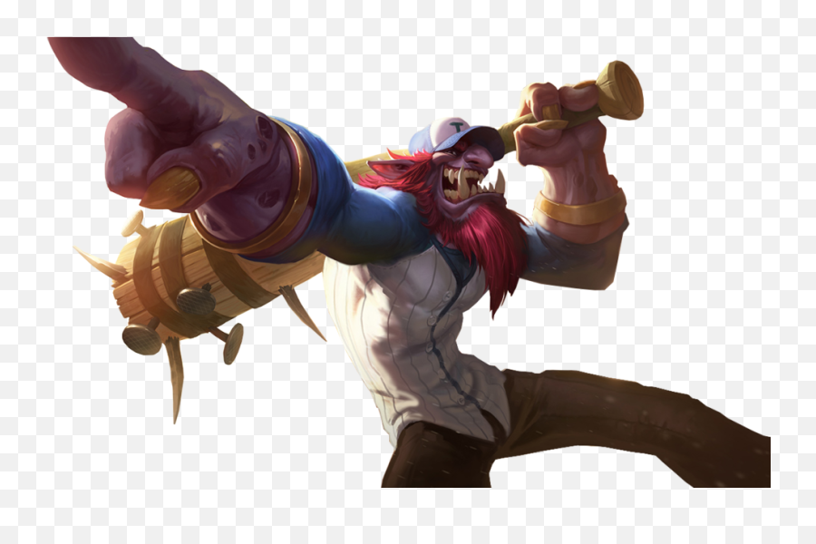 Thumb Image - League Of Legends Trundle Png Download Lil Slugger ...