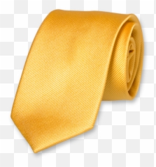 Corbata Amarilla - Seda Png,Corbata Png