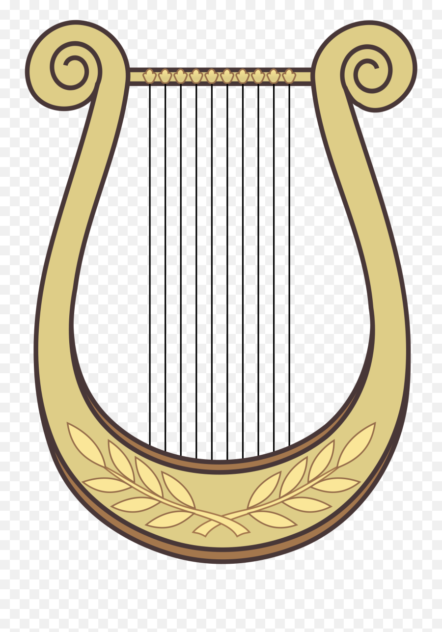 Harp Transparent Png - Transparent Lyre Png,Harp Png