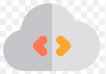 Cloud Computing Coding Png Icon - Illustration