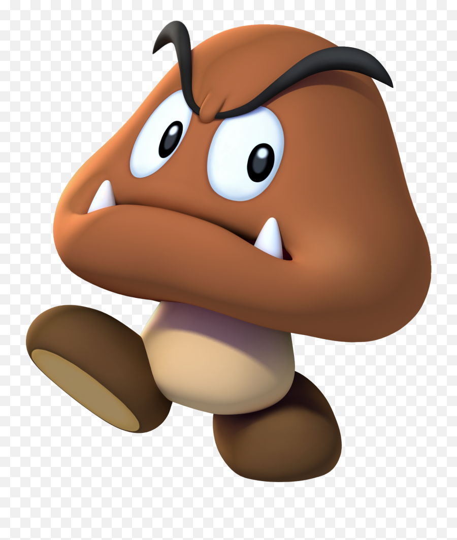 Goomba Mario 64 Transparent Png - Goomba Mario Bros Png,Goomba Png